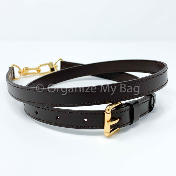 Load image into Gallery viewer, Dark Brown Leather Strap - Adjustable (20mm)