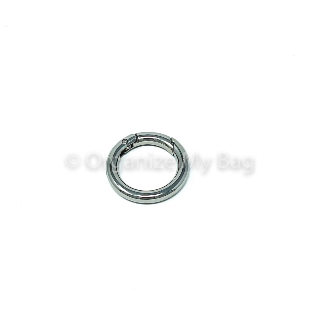 50 Pcs 12mm 1/2 Metal O-rings O Rings Non Welded Nickel