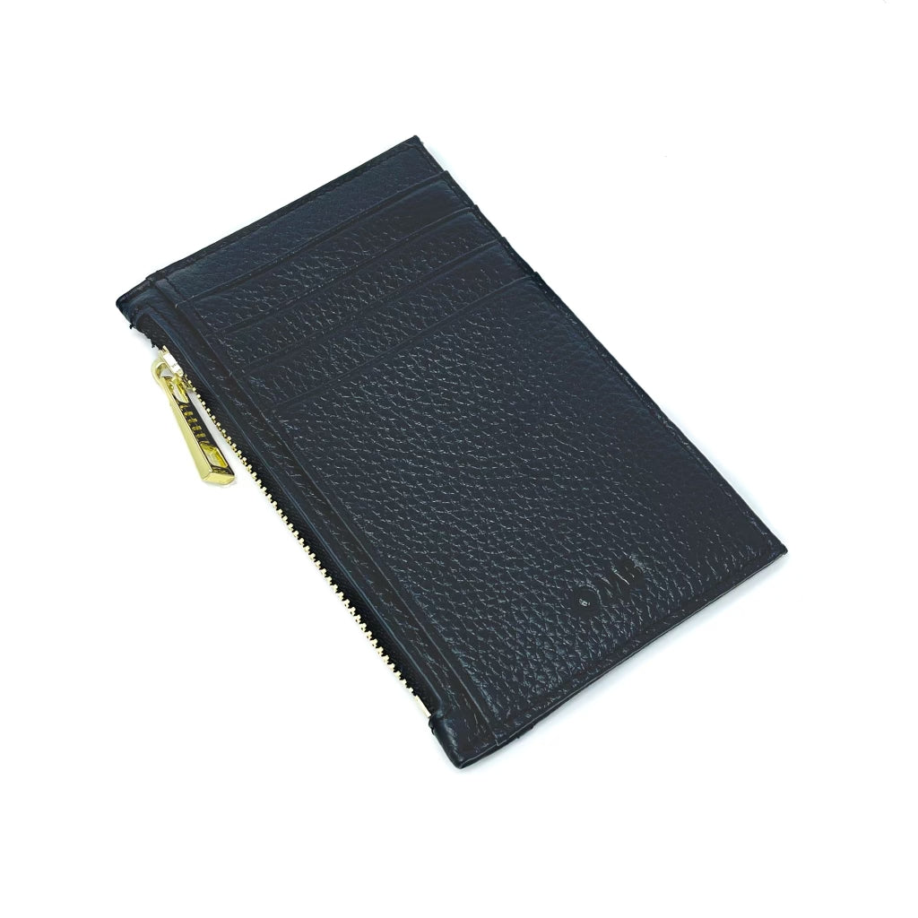 Zippered Card Holder Wallet
