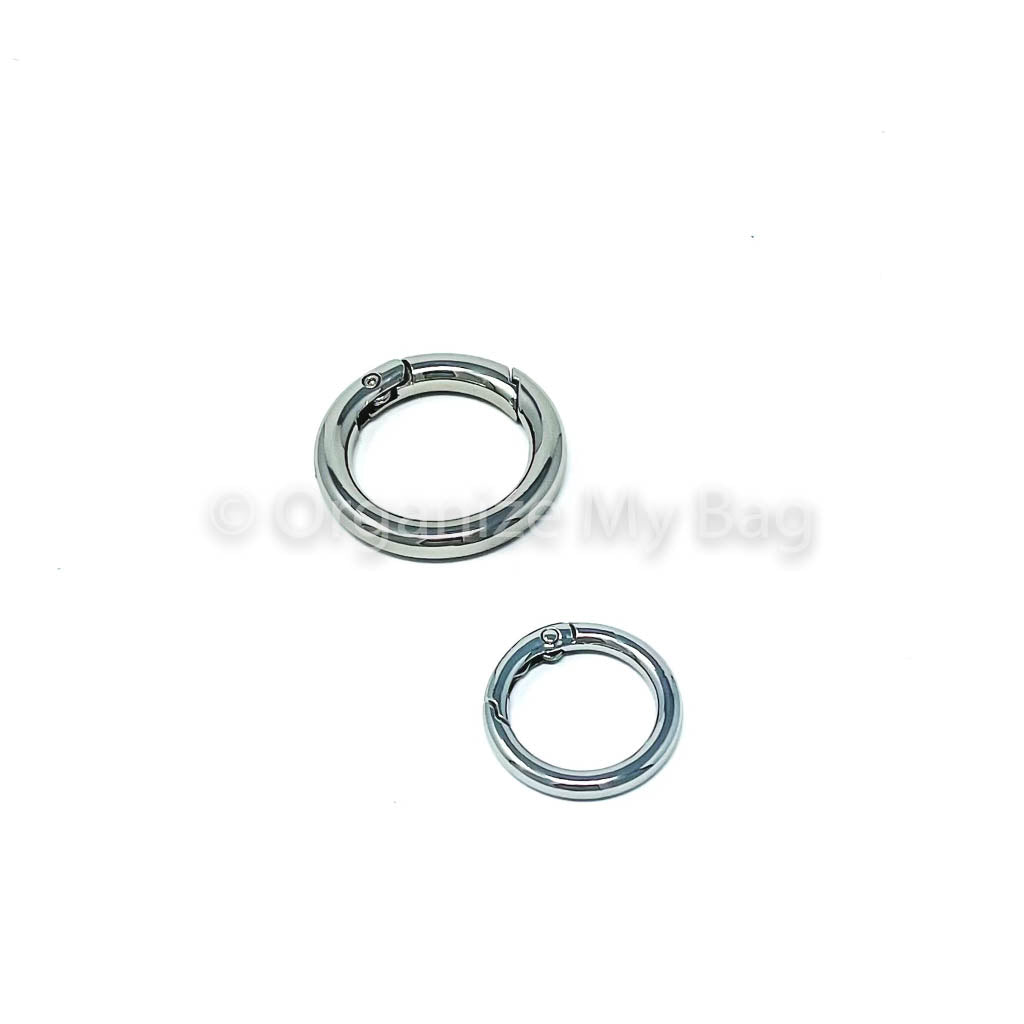 Gunmetal/light Gold/gold/silver Round Ring,handbag O Ring,connector Ring,o  Rings,jump Rings,links and Connector Findings 