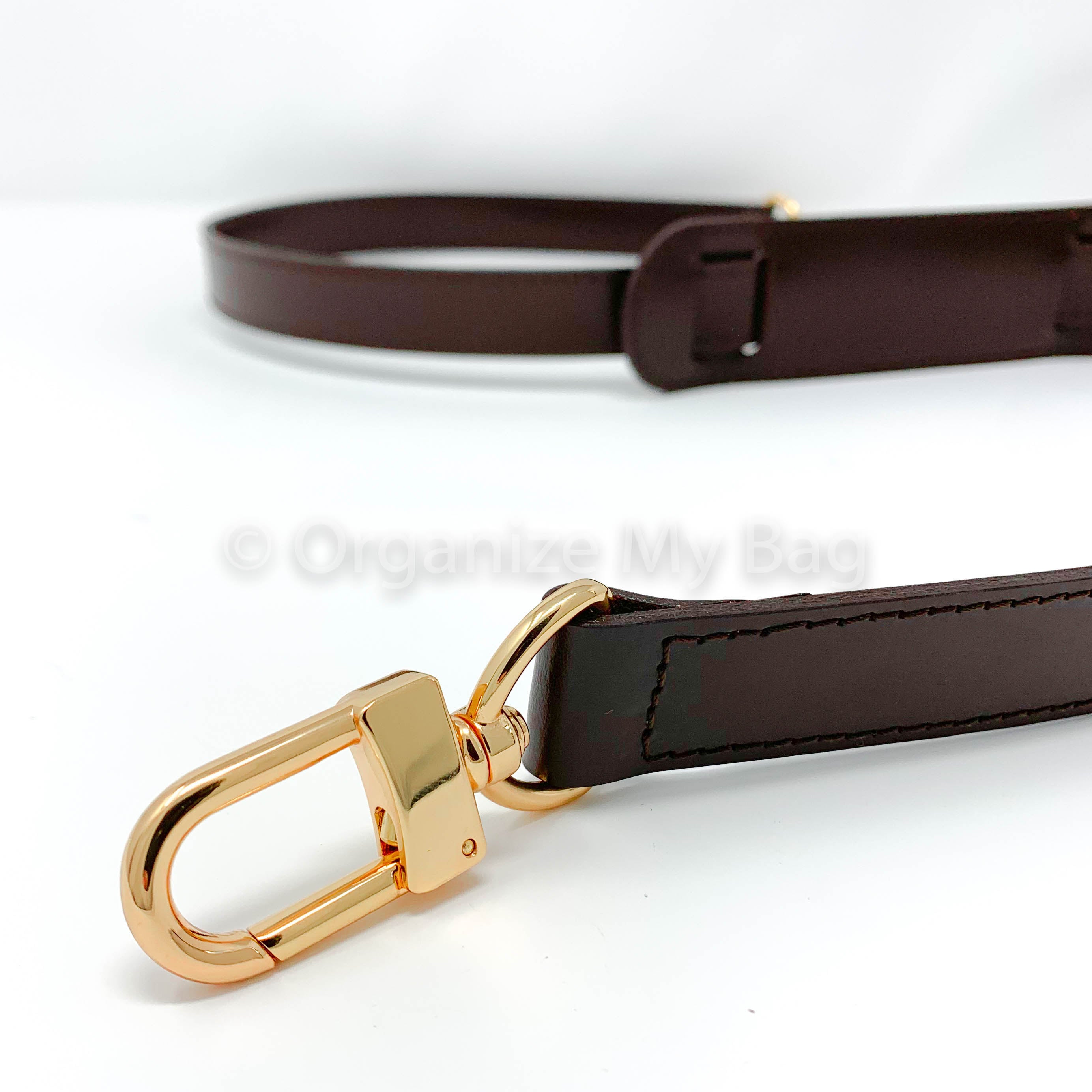 P00082 Depp with Contrast Strap- Brown