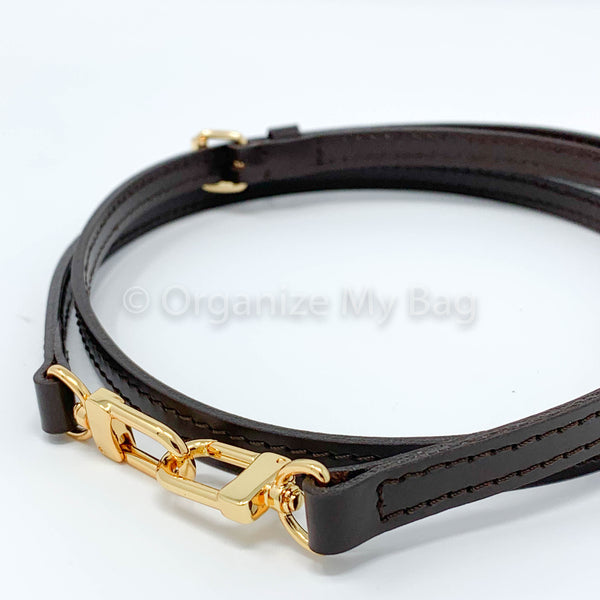 Load image into Gallery viewer, Dark Brown Leather Strap - Adjustable (11mm)
