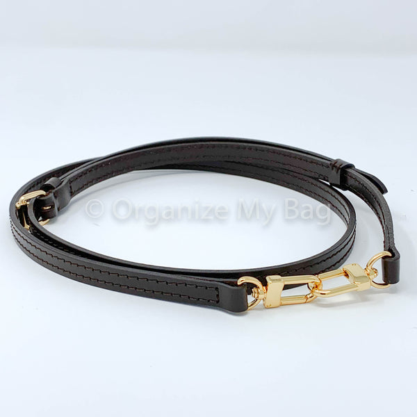 Load image into Gallery viewer, Dark Brown Leather Strap - Adjustable (11mm)
