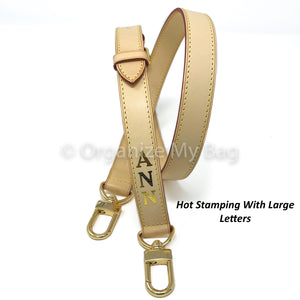 Belt Bag Strap - Real Vachetta Leather Strap ( Use for LV Belt Bag )