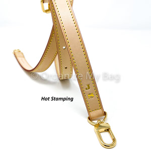 Belt Bag Strap - Real Vachetta Leather Strap ( Use for LV Belt Bag )