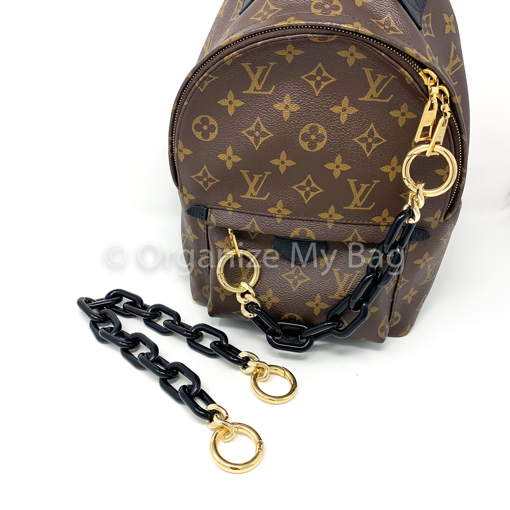 LV Bag with tri-colored Acrylic Chain Link Strap for Sale in Lansing