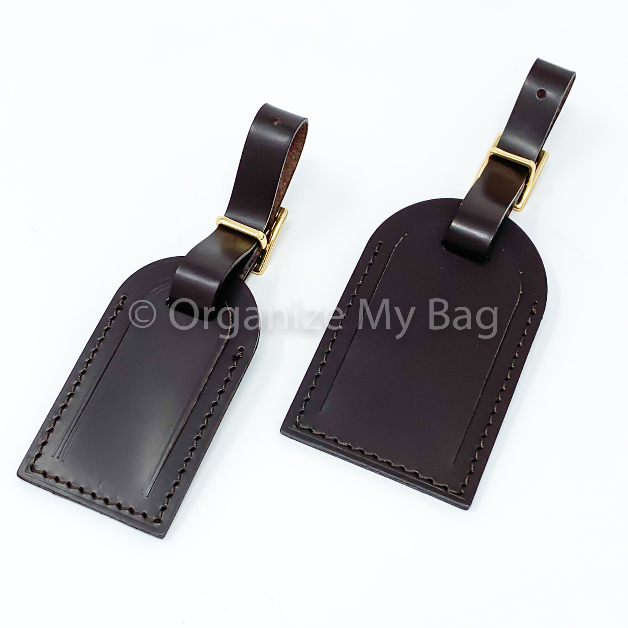 Vachetta Leather Brown Red and Black Luggage Tags Hot 