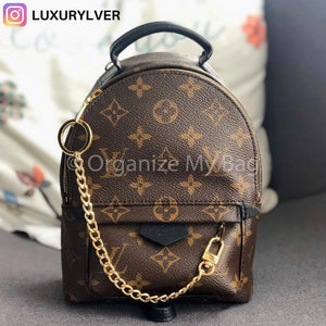 louis vuitton backpack keychain Bag Charm with Keyring Silver