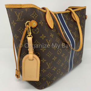 Authentic Louis Vuitton LV Large Stainless Steel Luggage Tag Key