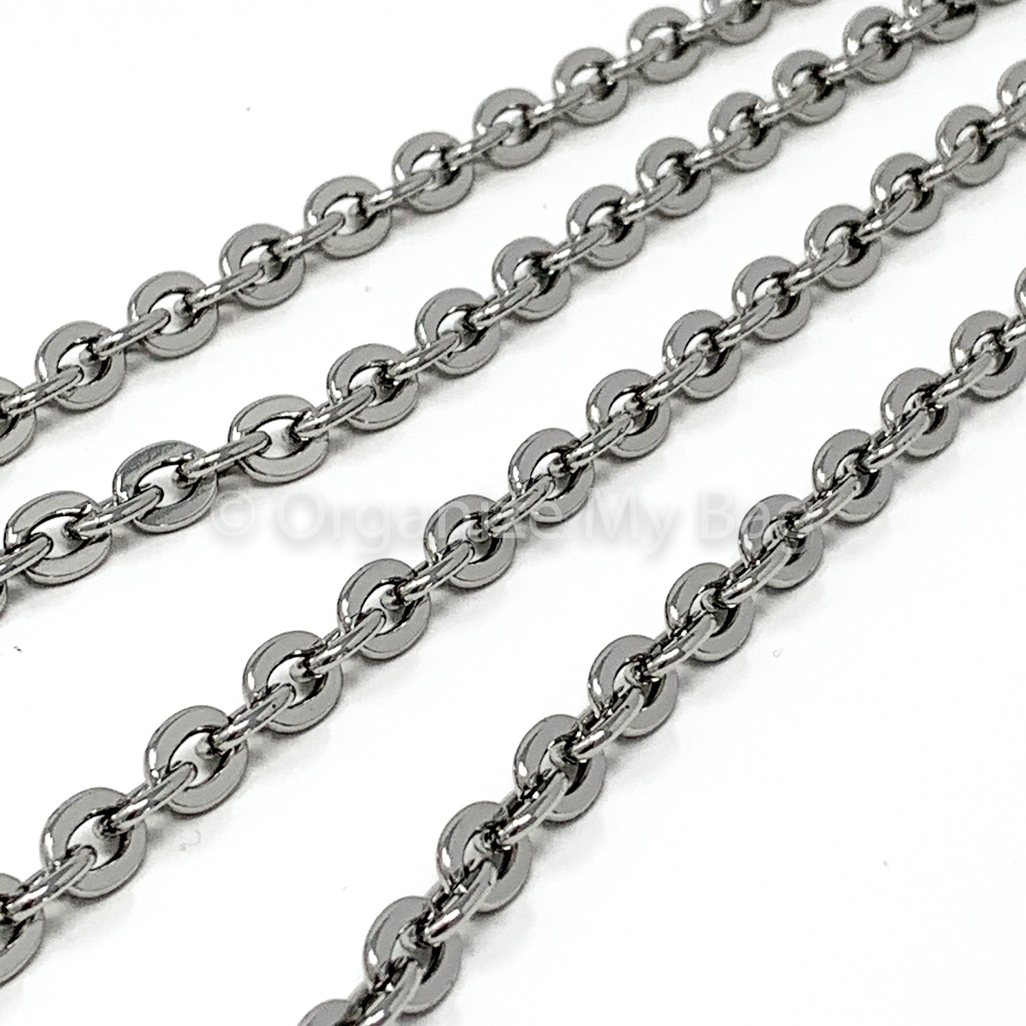 Shoulder Oval Chain Strap Replacement 18”