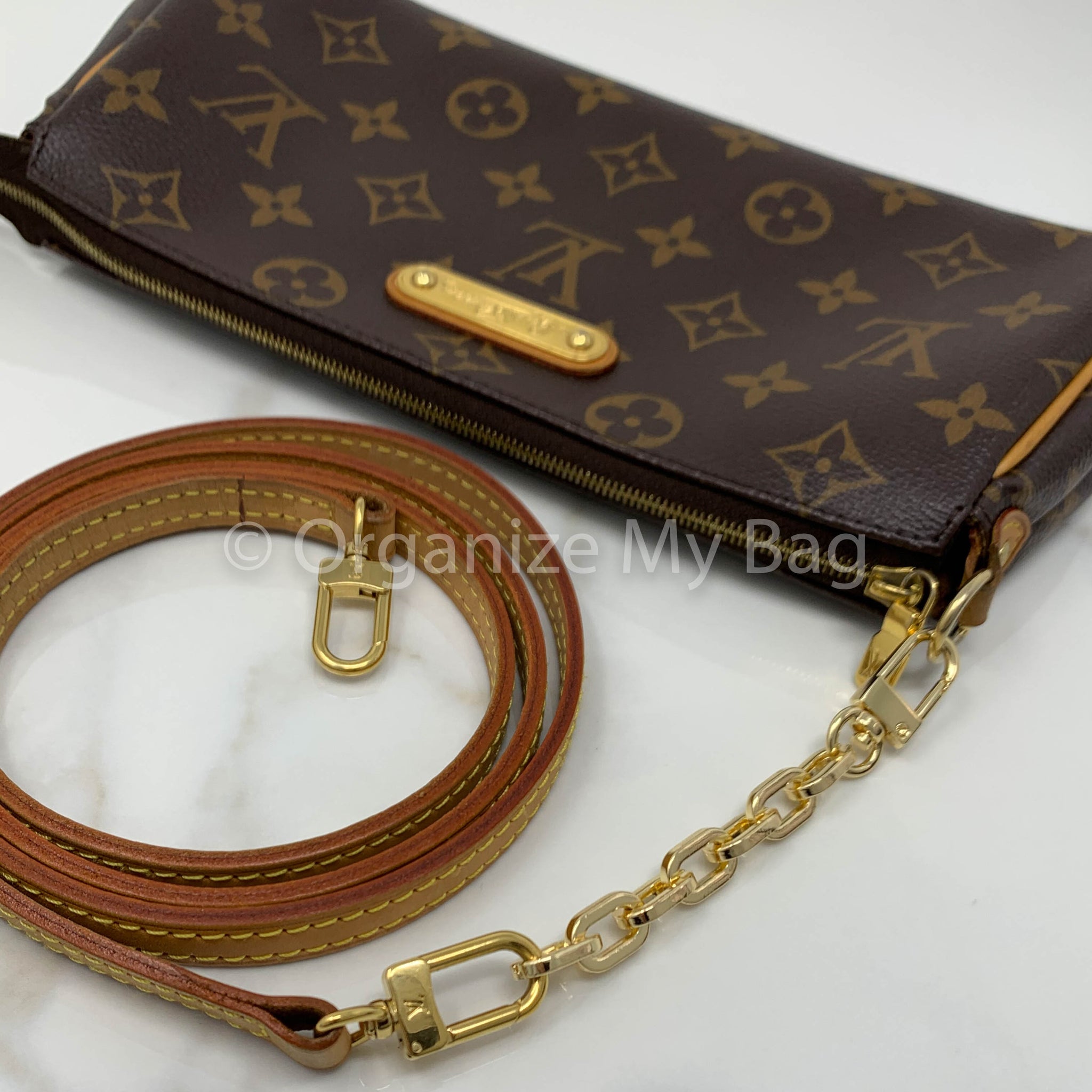 lv purse extender chain
