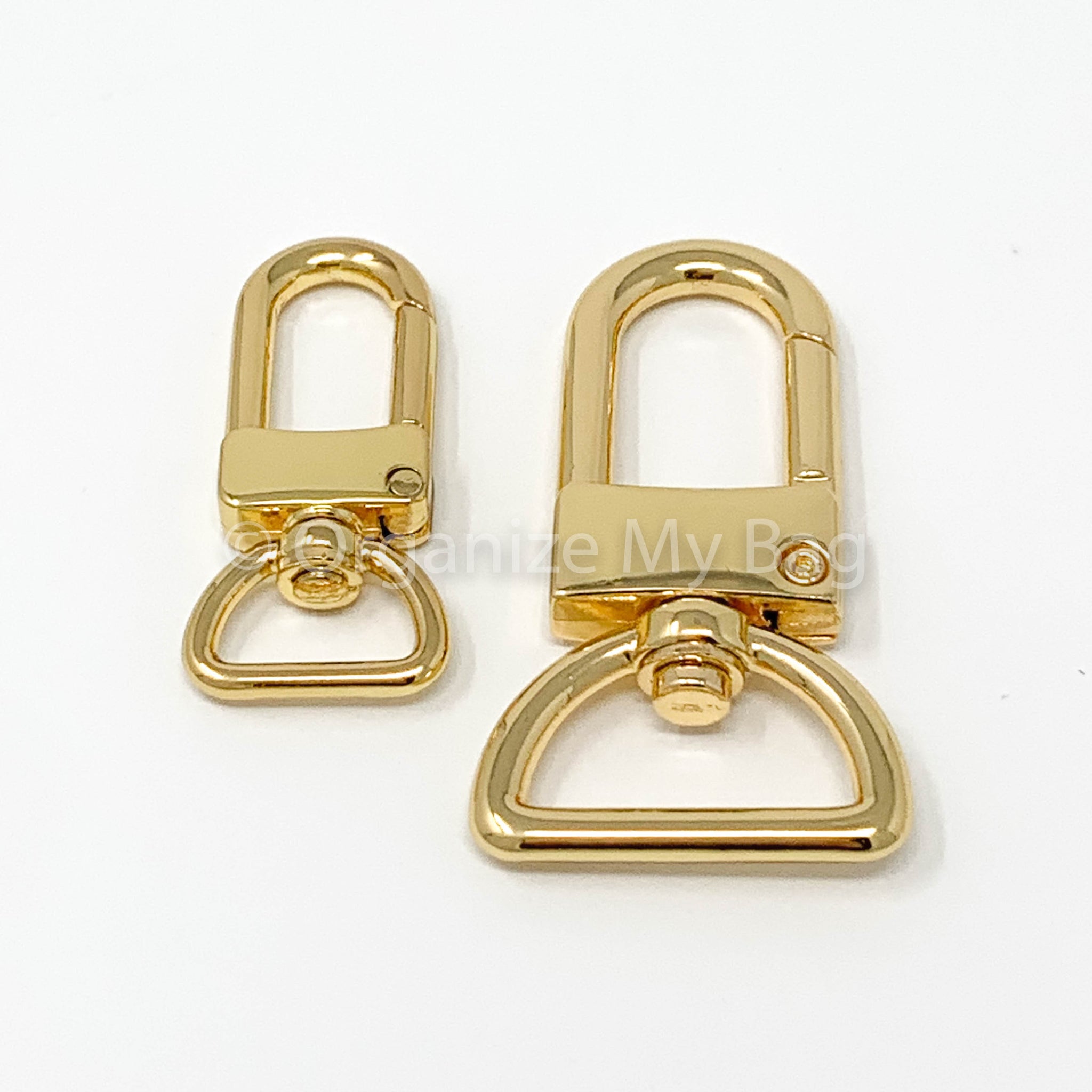 gold d ring for lv purse