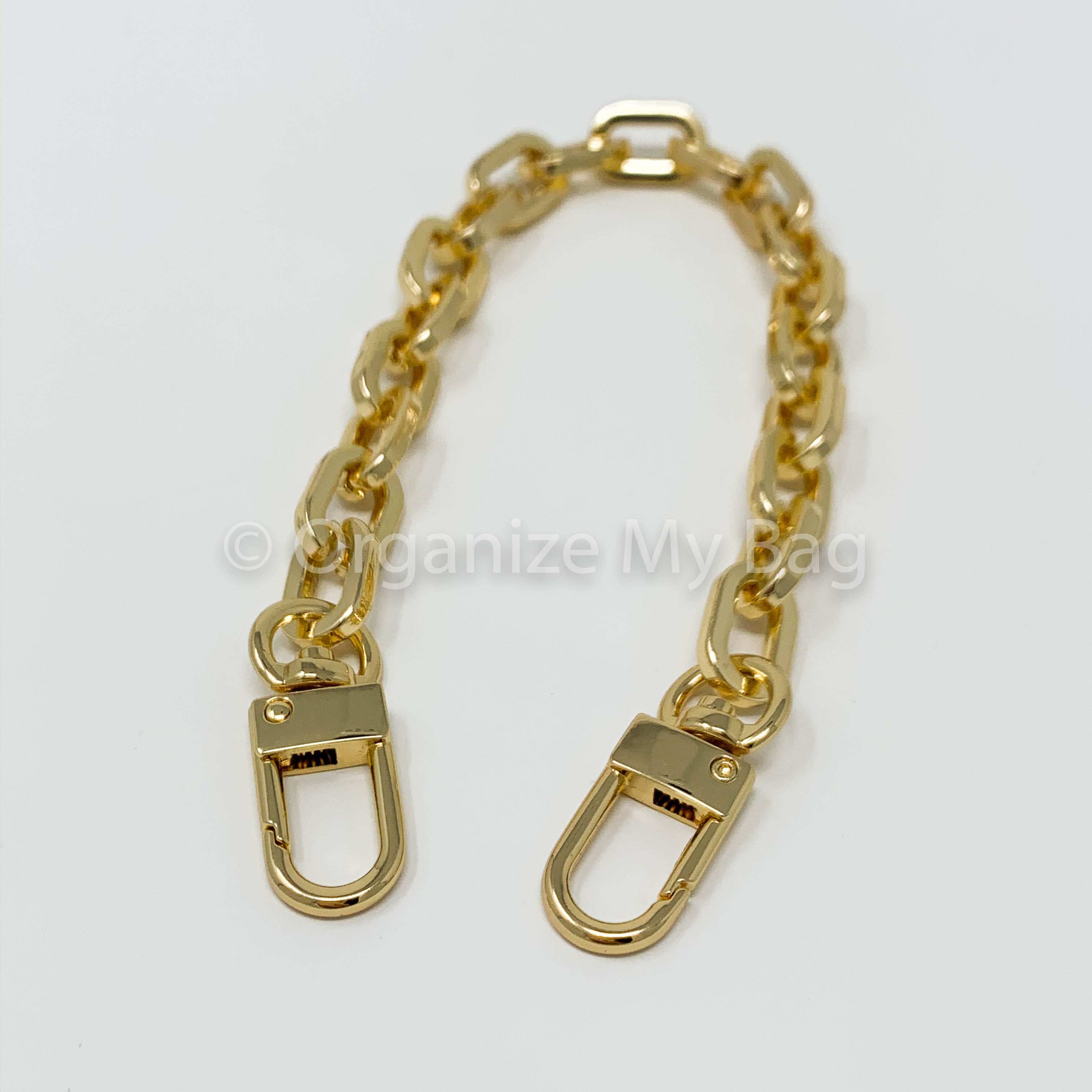 Bag Charm with Double Clasp